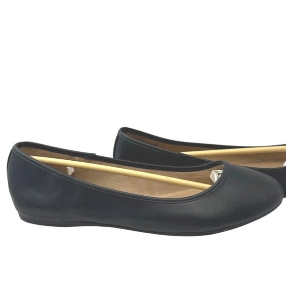 Universal Thread Everly Womens Memory Foam Black Flats Size 10 - Picture 3 of 16